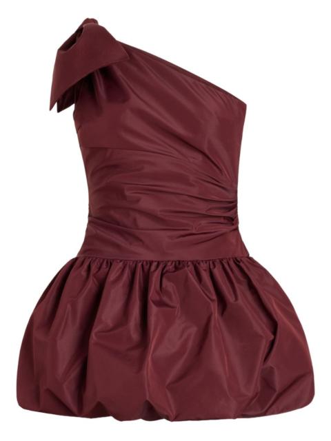 one-shoulder mini dress