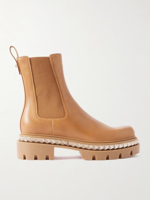 Emilia Pyraclou Studded Leather Chelsea Boots