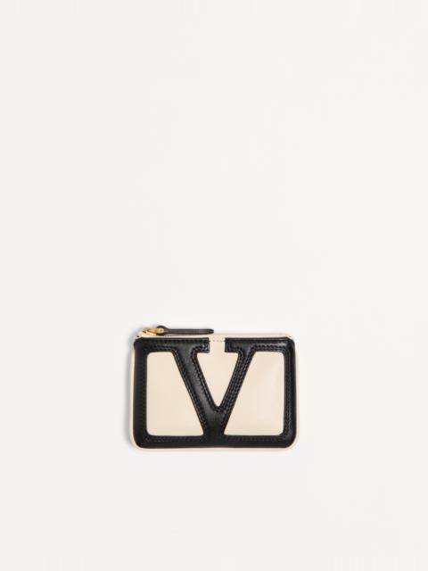 VALENTINO GARAVANI VIVA SUPERSTAR NAPPA LEATHER KEY RING