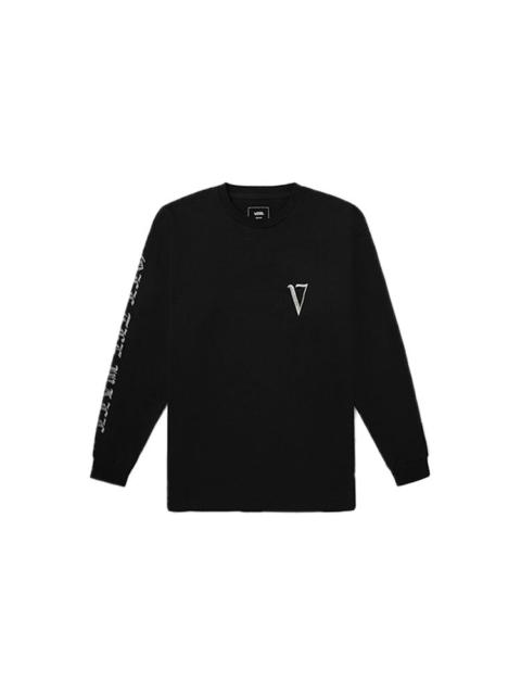 Vans Back Printing Casual Sports Couple Style Black VN0A4MUSBLK