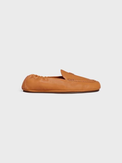 CELINE ADAM - SLIP-ON LOAFER IN GOATSKIN