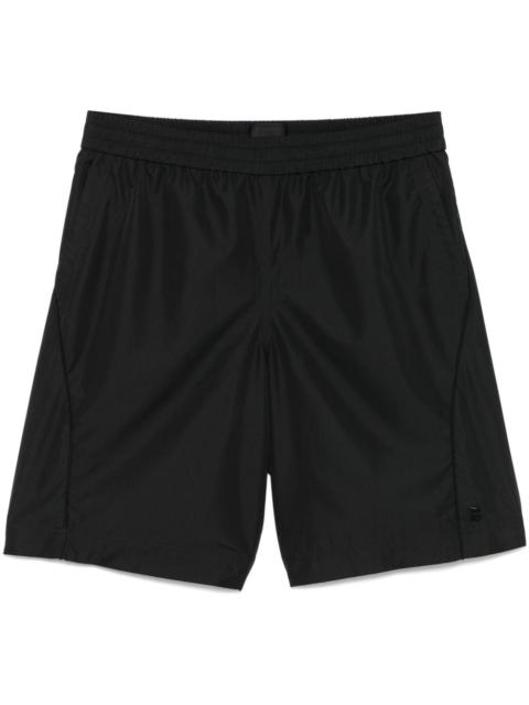 elasticated-waistband shorts