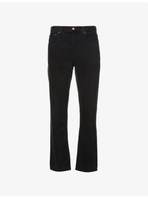 Gritty Jackson slim-fit straight denim jeans