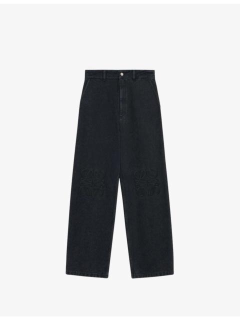 Anagram Baggy Denim Jeans