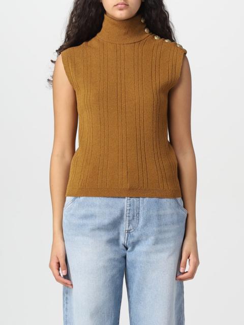 Balmain top in cotton blend