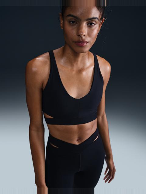 Nike Zenvy Rib Women's Light-Support Padded Sports Bra