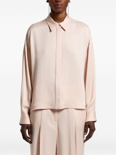 collared long-sleeve shirt