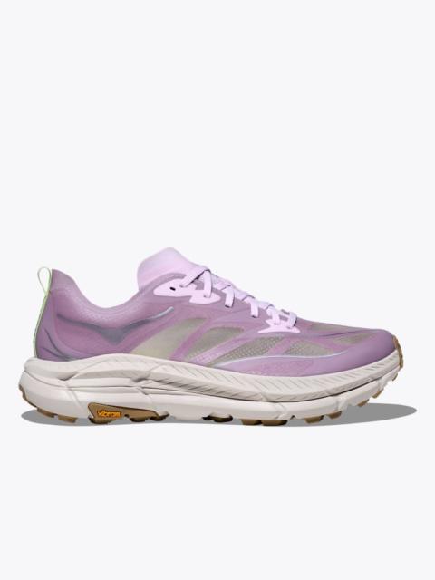 Mafate Speed 4 Lite Shoes in Lilac Cream/Stucco