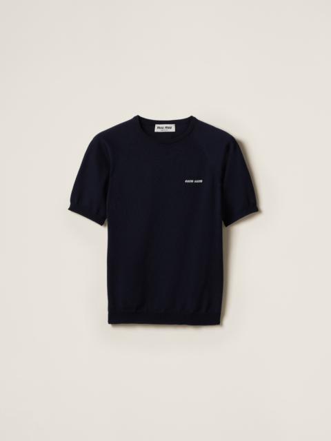 Wool crew-neck sweater