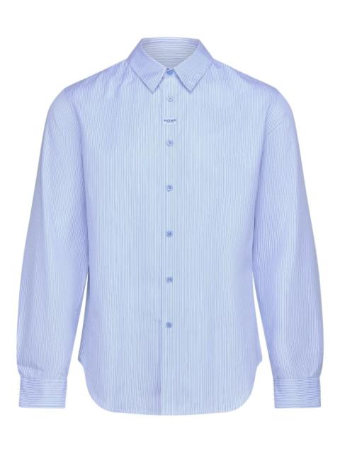 striped long-sleeve shirt