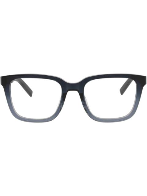Berluti Square-Frame Acetate Optical Frames Blue Blue Transparent (BL50021U-53-086)
