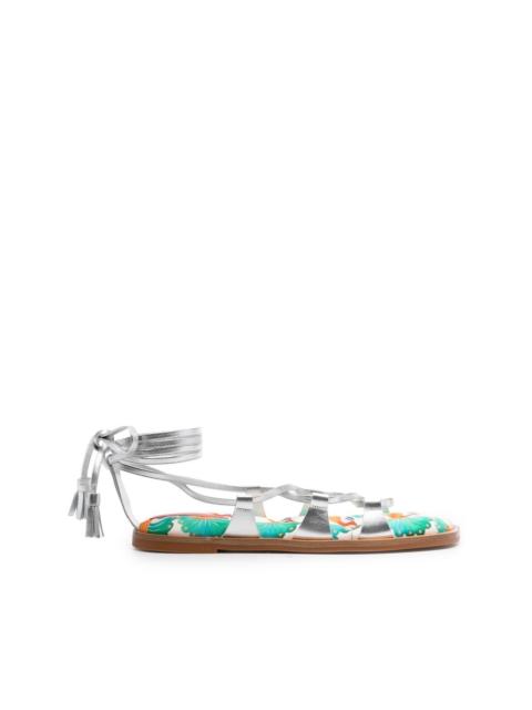 Gladiator flat sandals