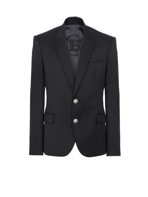 2-button wool jacket