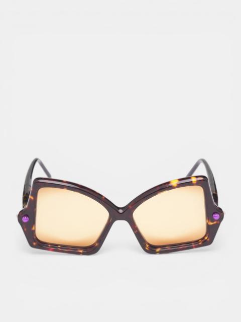 P30 Upside-Down Tortoiseshell Sunglasses