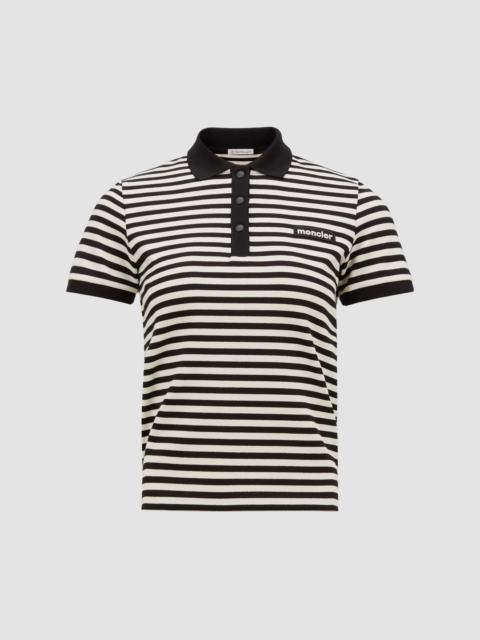 Striped Cotton Polo Shirt