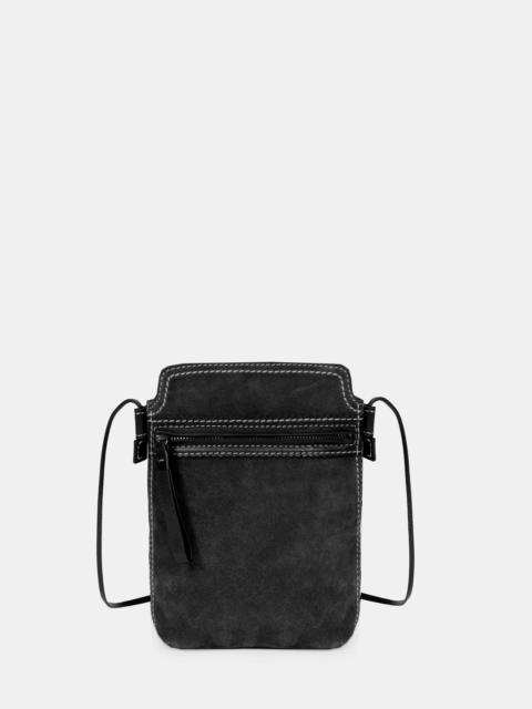 SUEDE PHONE POUCH