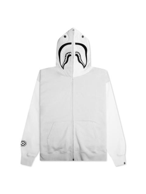 SHARK FULL ZIP HOODIE #1 - GRAY