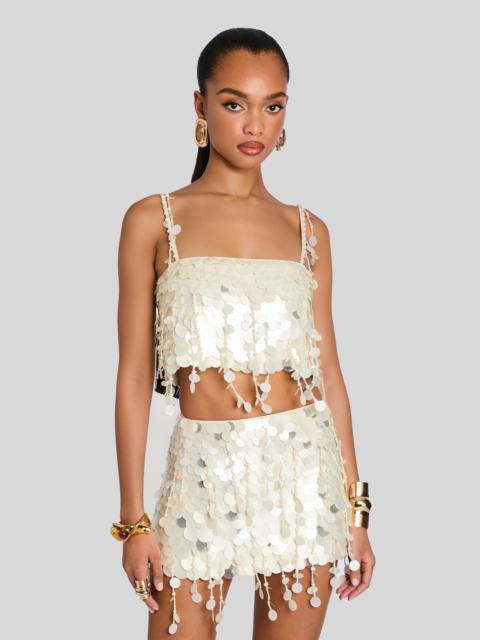 EUDORA EMBELLISHED TOP