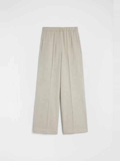 Wool Flannel Trousers
