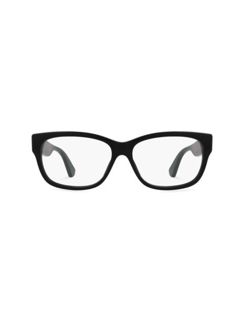 rectangular frame glasses