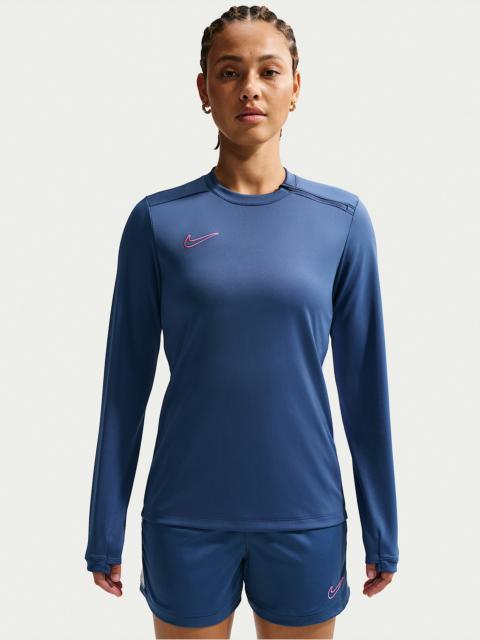 Nike Academy Women's Dri-FIT Crew-Neck Long-Sleeve Soccer Top