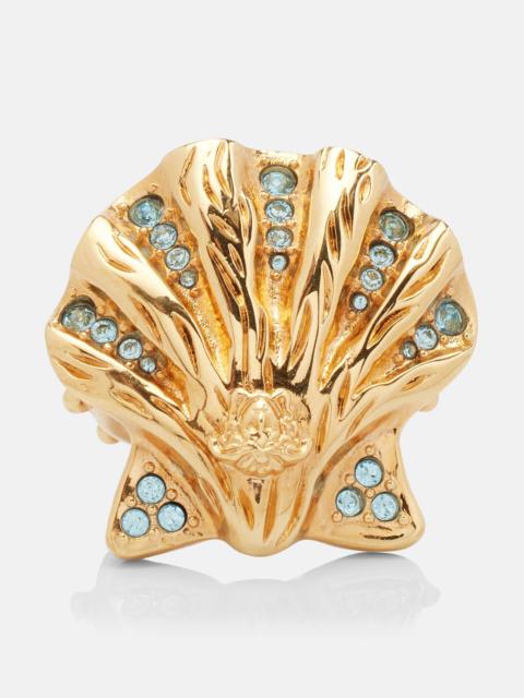 La Medusa embellished ring