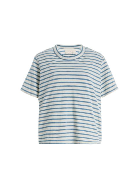 Jane Striped Classic T-Shirt ivory