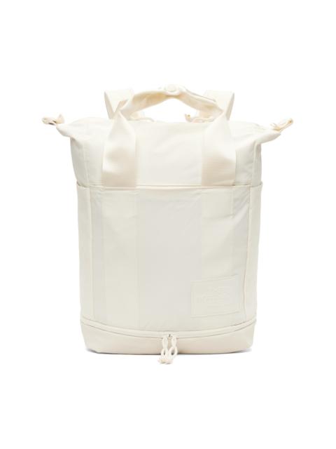 White Never Stop Utility Backpack