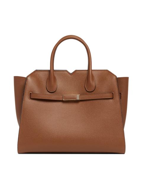Brown Large Milan Leather Bag