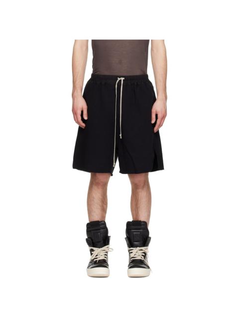Black Temple Furka Heavy Sweatshirt Long Shorts