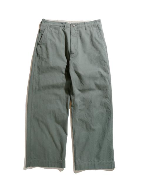 MIL Trousers Herringbone Sage