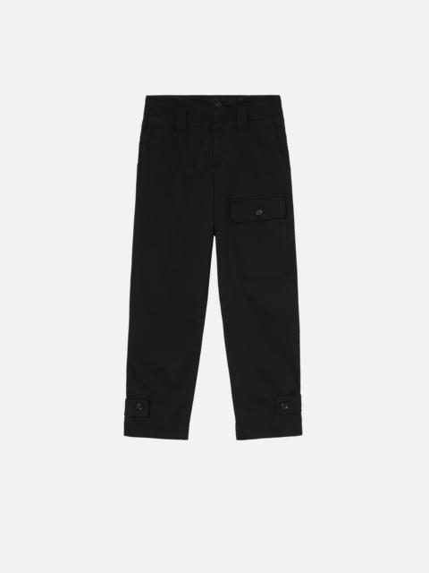 COTTON CARGO TROUSERS WITH POCKETS