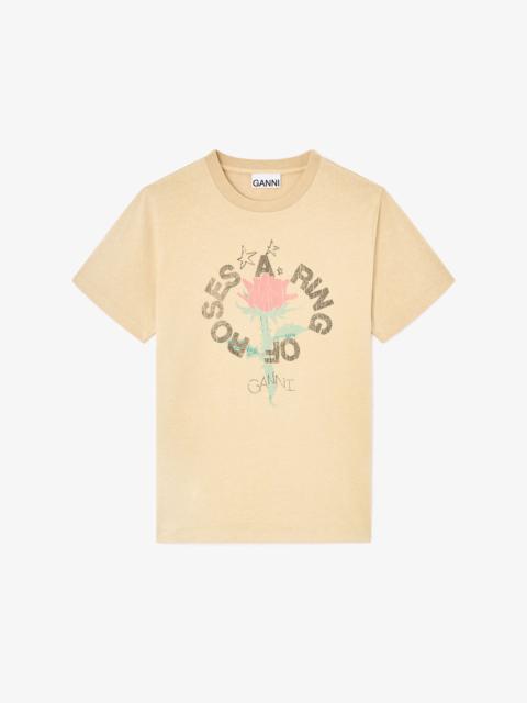 T-SHIRT WITH ROSE