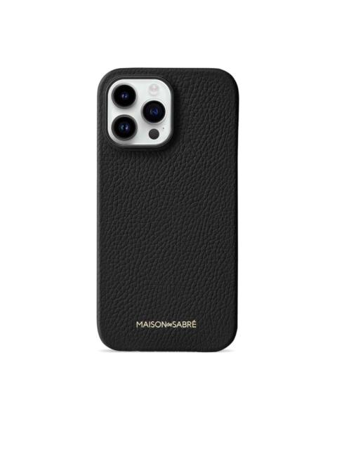 Leather iPhone 14 Pro case