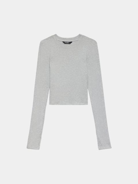Louise Rib Long Sleeve Crop