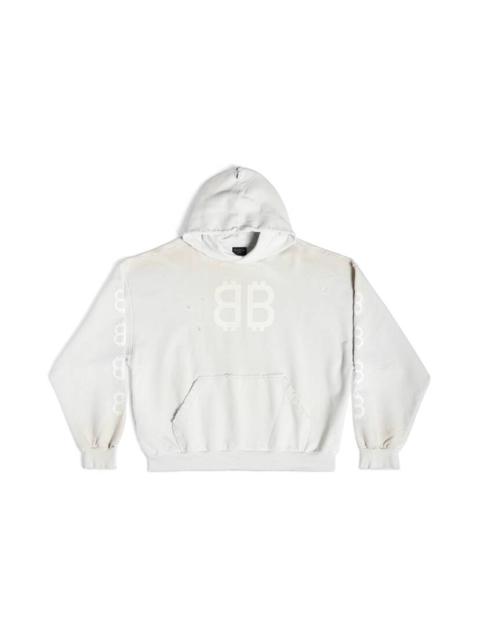 Men's Crypto Hoodie Medium Fit in White