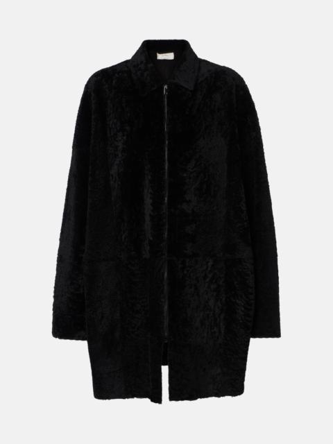 Sheeran shearling coat