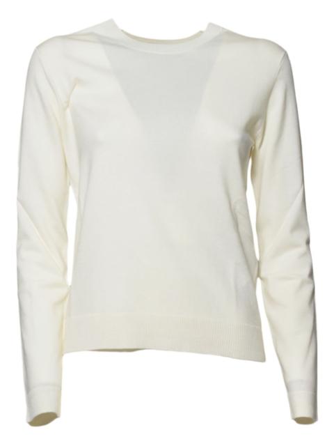 long-sleeve crew-neck sweater