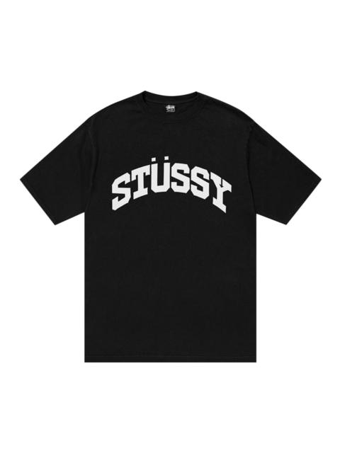 Stussy Block Sport Pigment Dyed Tee 'Black'