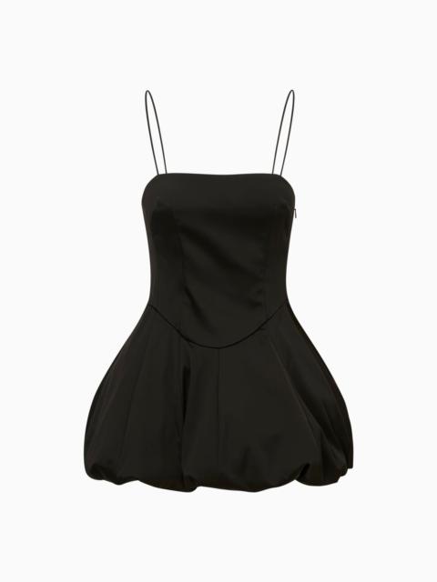 Salna Satin Mini Bubble Dress