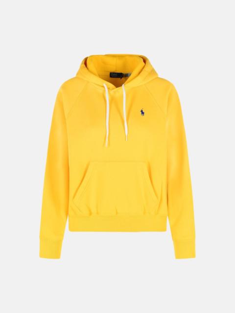 YELLOW COTTON BLEND SWEATSHIRT