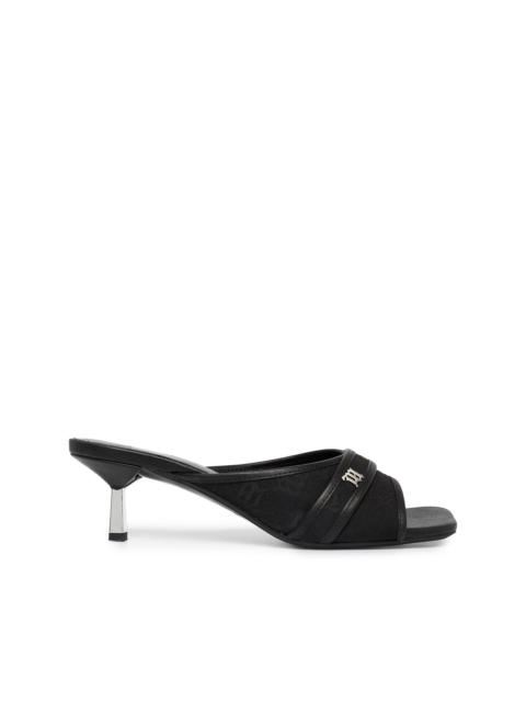 Sasha 30mm monogram-jacquard sandals