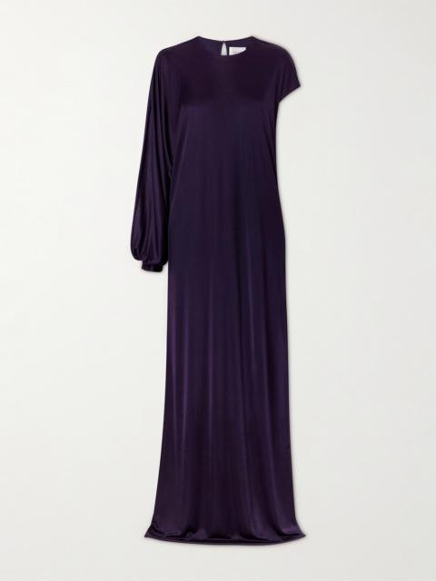 Roman Asymmetric Jersey Gown