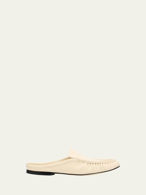 Tevin Leather Loafer Mules