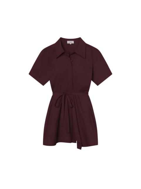 Julie Cotton Mini Shirtdress