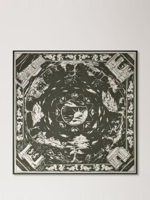 Square Scarf - British Park
Juniper Green Silk Twill