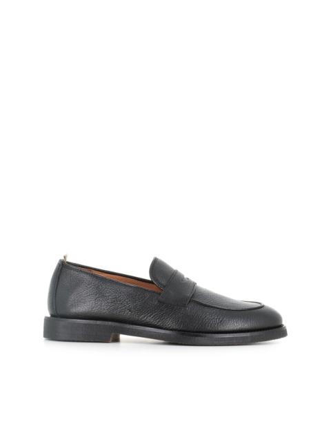 leather penny loafers