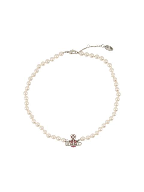 Kitty Pearl orb necklace