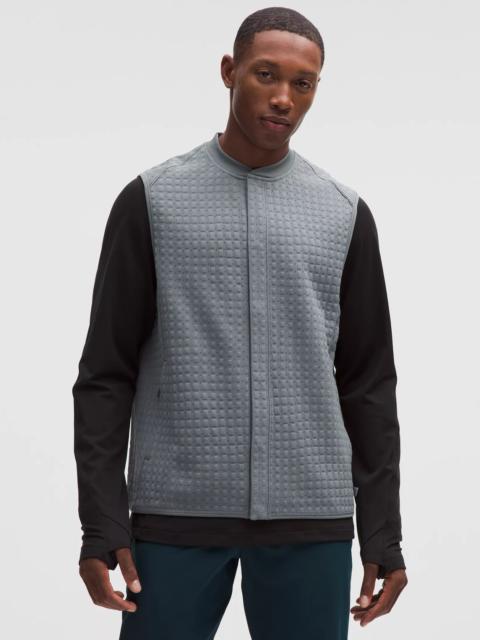 3D Waffle-Knit Jacquard Vest