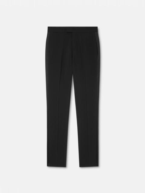 Mohair-Blend Formal Pants